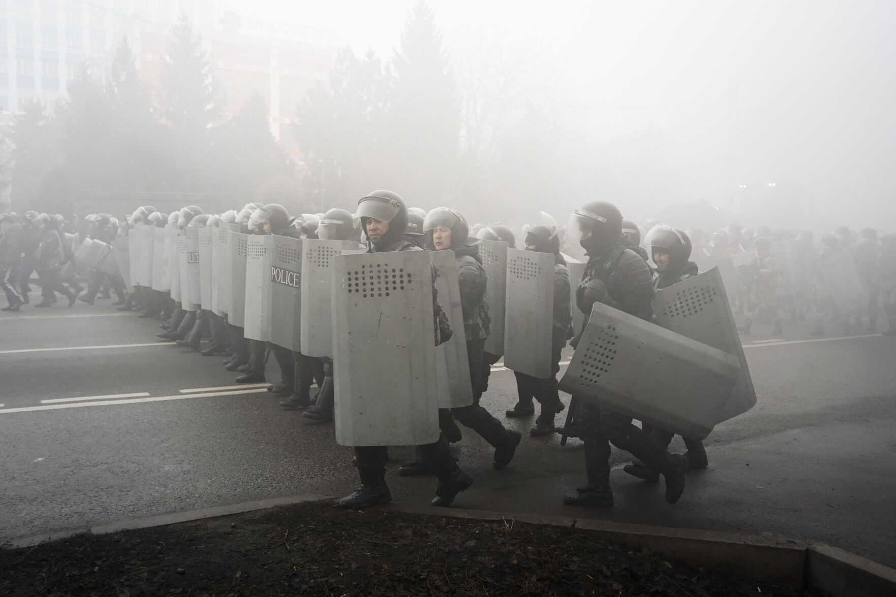 APTOPIX Kazakhstan Protests